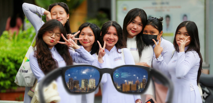 Kính AI có thể phù hợp cho học sinh chuyên ngoại ngữ và du học sinh