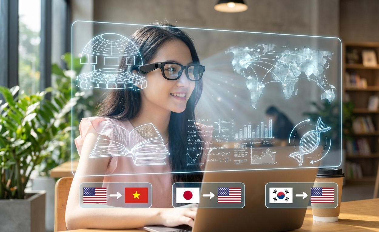 Kinh AI du hoc tai cho